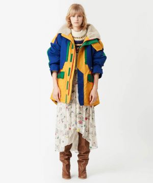 Lilja Cream Floral Print Maxi Dress