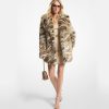 Mink fur coat trendy sollicitudin
